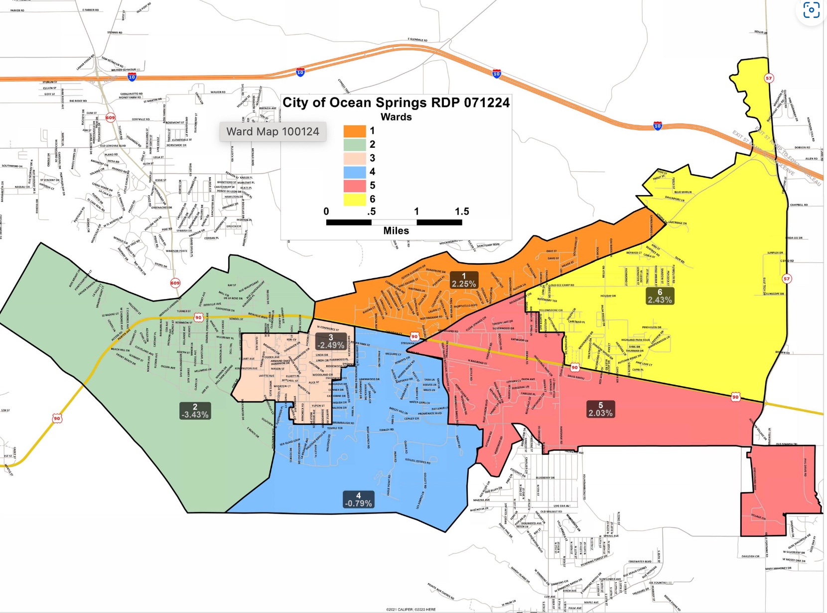 OS Ward Map